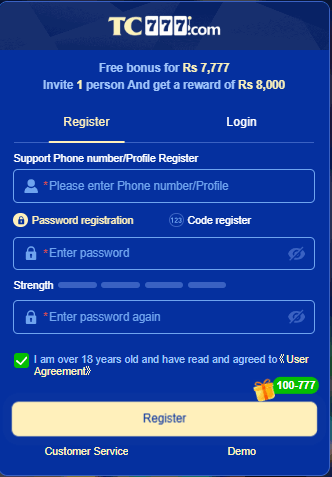 Tc777 Game